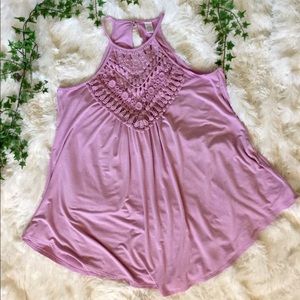 3BN Lrg Hot Summer Nights Tank Lavender